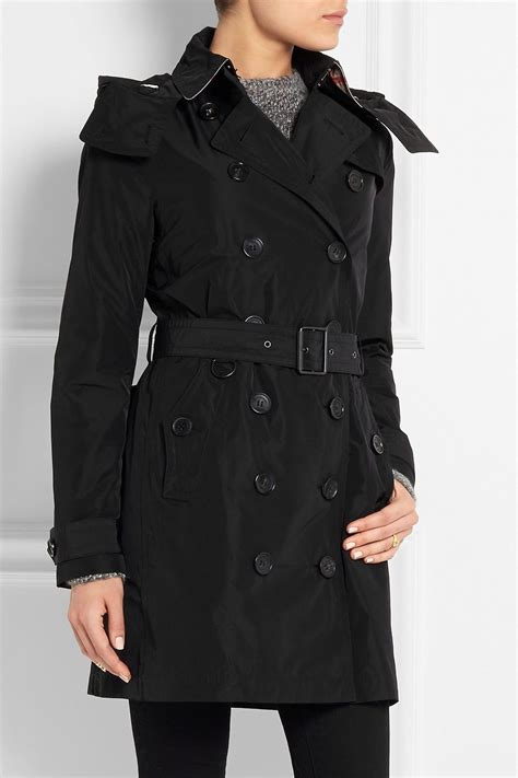 Burberry taffeta trench coat